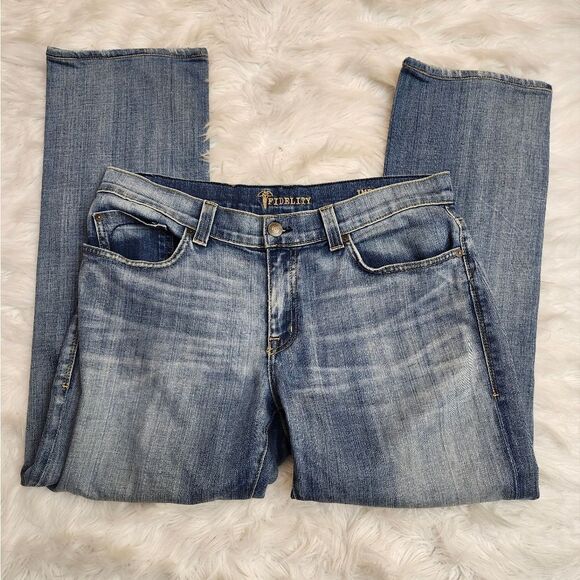 Fidelity‎ Mens Impala in Panama bootcut jeans Sz 34 - Picture 4 of 13